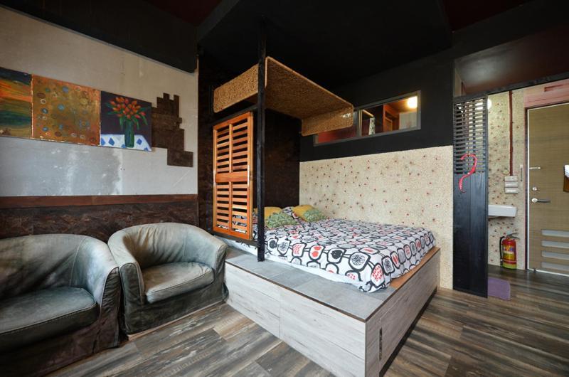 Sha Feng Lu Dian Acomodação com café da manhã Magong Exterior foto
